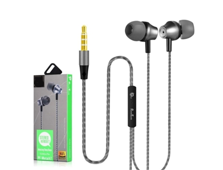 Auriculares deportivos con cable SLOWMOOSE 1.2M