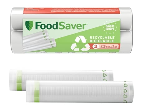 2 ROLOS GRANDES FOODSAVER FSRE2802X-01 R