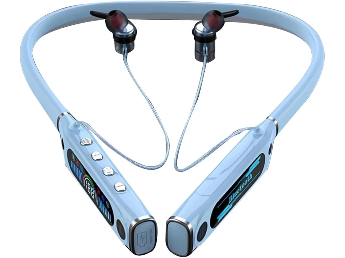 Auriculares Deportivos Bluetooth Con Batería De Larga Duración Y Micrófono.