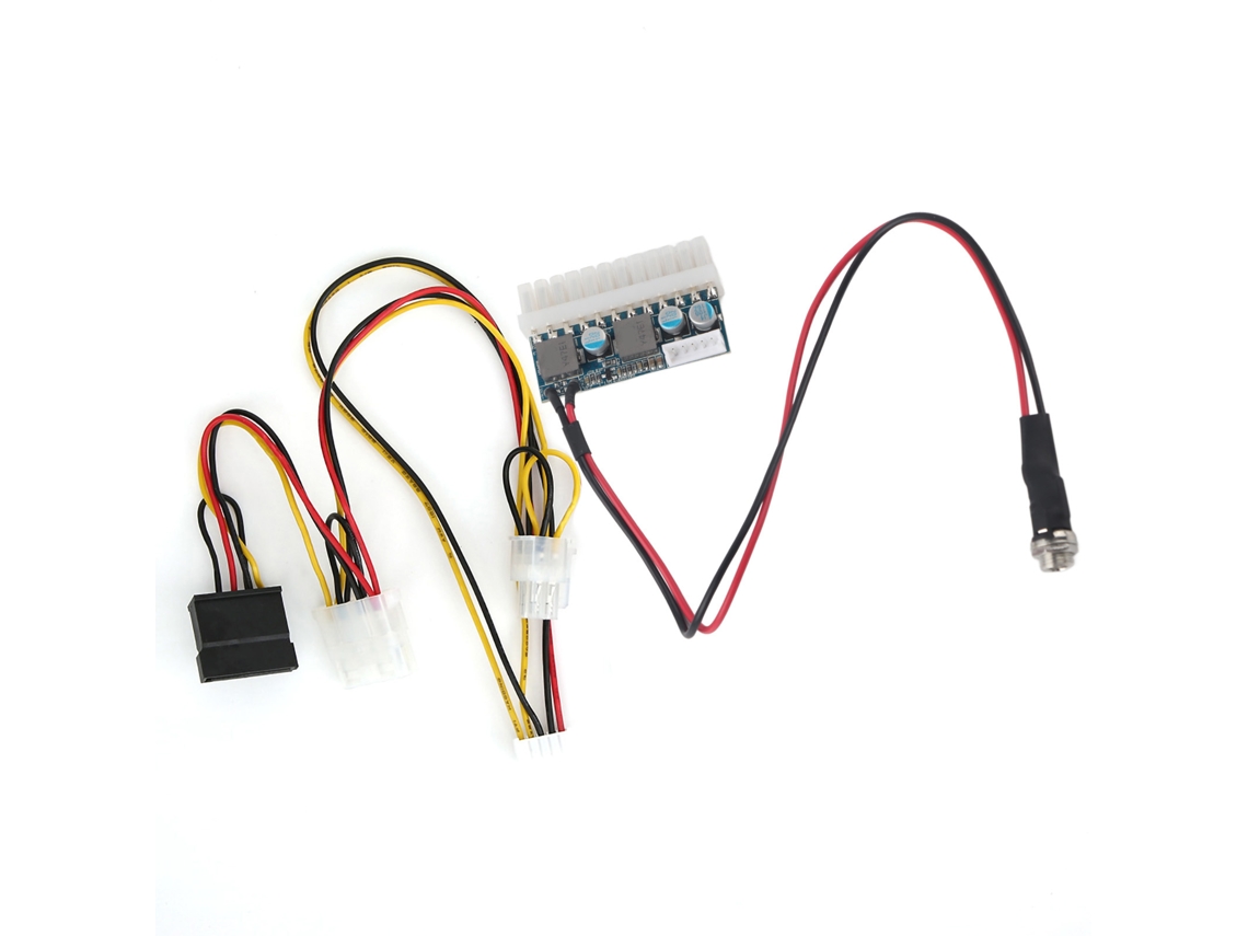Módulo De Alimentación Mini Dc-atx De 24 Pines Y 180 W Con Cable Conector Silencioso De 11,413 V