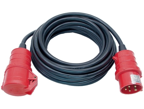 BRENNENSTUHL-1167720-Alargador Eléctrico Ip44 H07Rn-F5G2,5 De 25 M X 2.5 Mm Con Enchufe Cee 400V/16A De 5 Polos