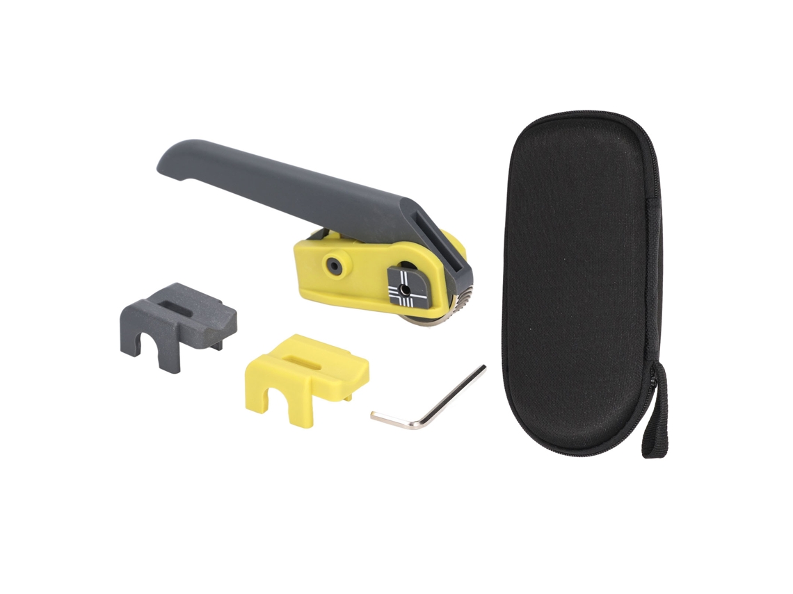 Cortador Longitudinal De Fibra Óptica Con Mango De Nailon, Acero De Alto Carbono, Herramienta Industrial, Pelacables