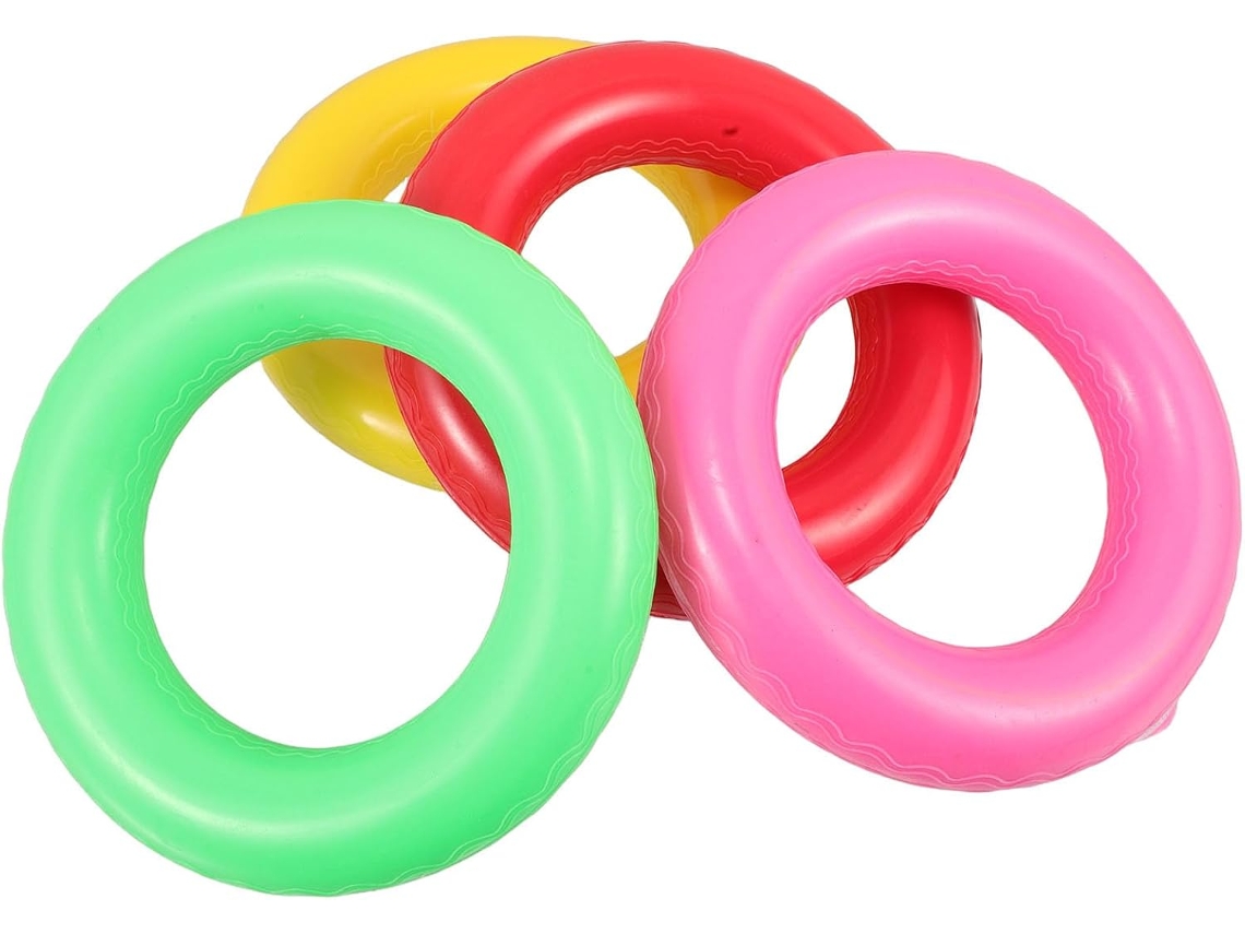 Juego De 4 Aros De Relevos Coloridos, Tamaños Para Niños Y Niñas, Juegos De Entrenamiento Deportivo Escolar.