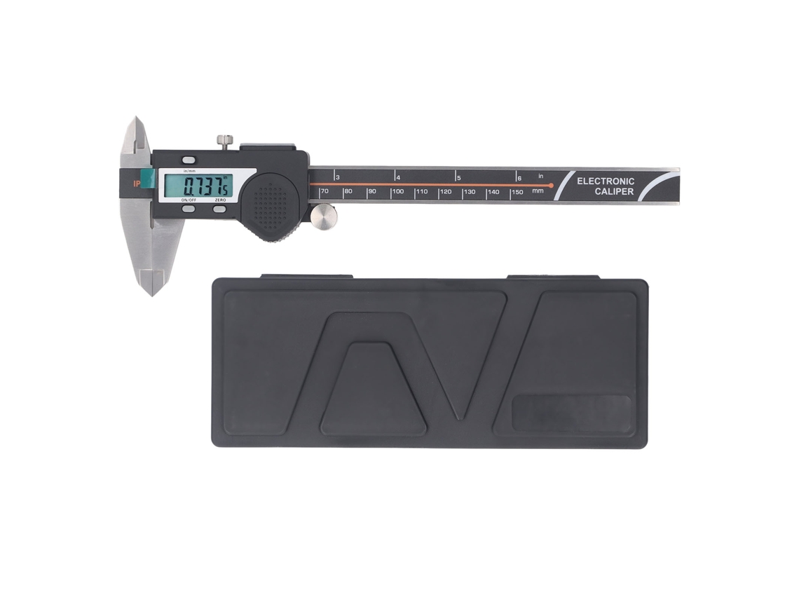 Calibrador Digital Lcd, Acero Inoxidable, Clasificación Ip54, Medición Precisa De 0 A 150 Mm, Herramienta Electrónica.