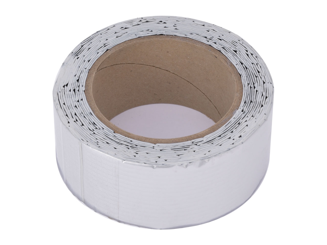 Cinta De Caucho Butílico Impermeable Con Fuerte Adherencia Para Reparar Fugas En Techos Y Paredes, 5 X 500 Cm.