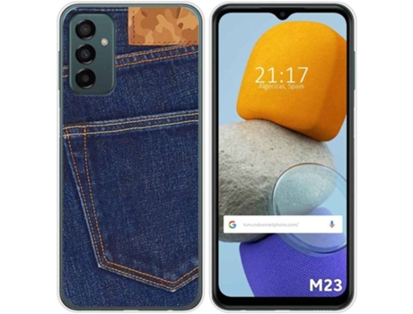Carcasa para Samsung Galaxy M23 5G TUMUNDOSMARTPHONE Dibujos Vaquero Multicolor