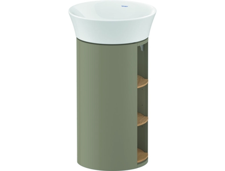 DURAVIT White Tulip, mueble de lavabo de pie, ancho 350 x fondo 410mm, con compartimento abierto, con tecnología tip-on, WT42390