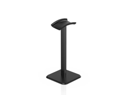 Soporte para auriculares de aleación de aluminio, soporte de exhibición vertical ZYBLSSBB (negro)