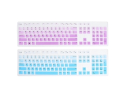 2 fundas de silicona para teclado de escritorio y portátil Everley891