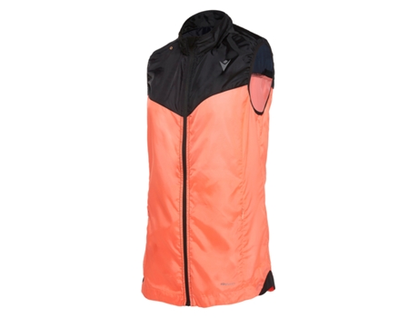 Chaleco para Mujer MACRON alexa Negro, Naranja para Running (XS)