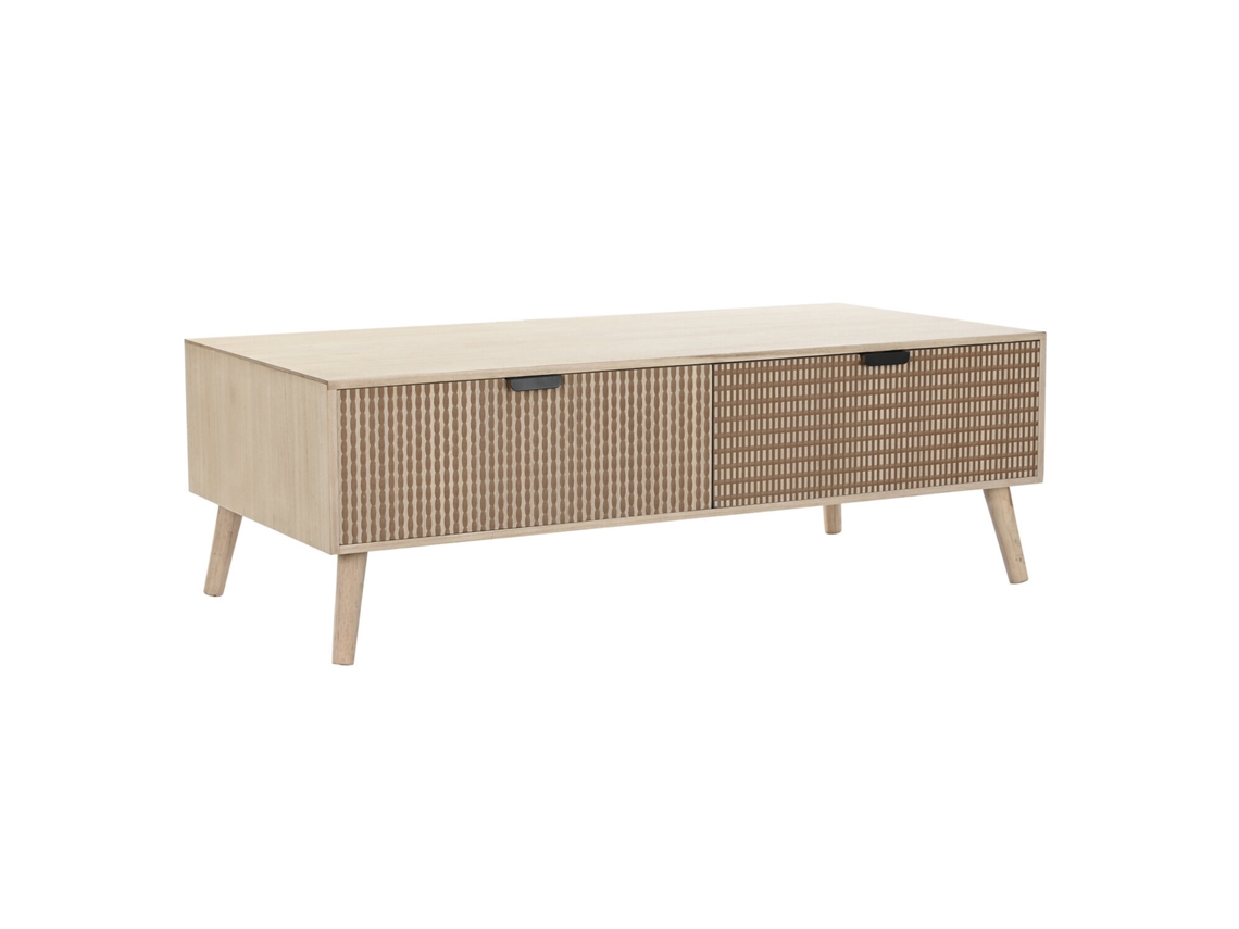 Mesa Centro Abeto Mdf Marron 120x60x42,5cm