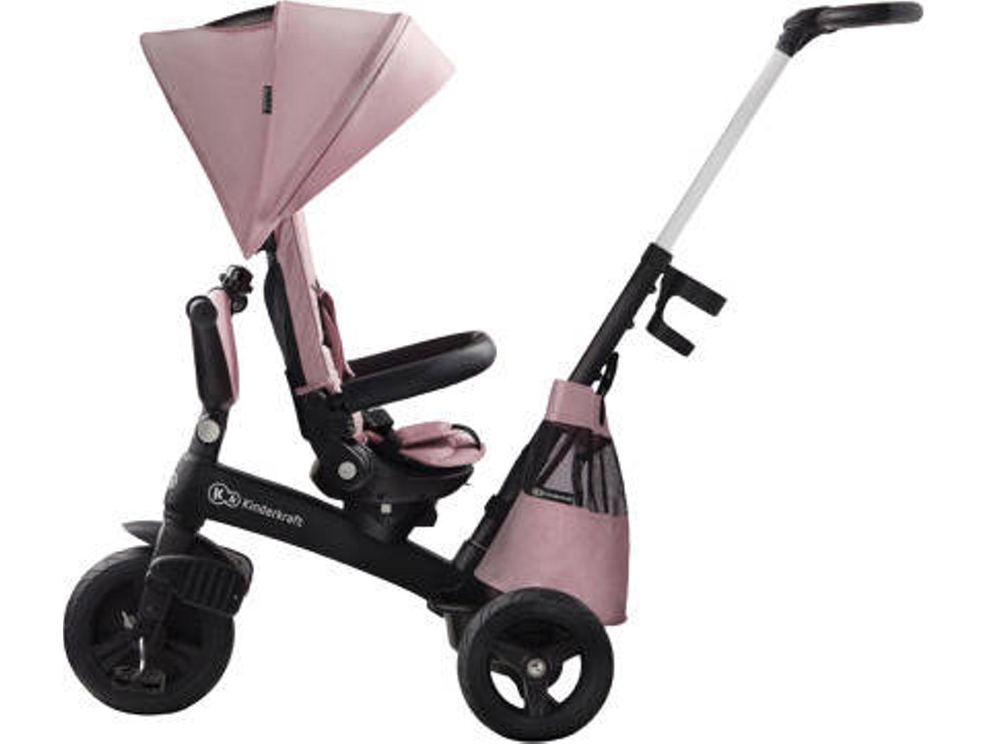 Triciclo KINDERKRAFT 5 In 1 Easytwist Rosa