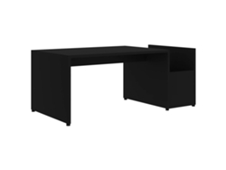 Mesa de centro 90x45x35 cm Derivados de madera Negro MAISON EXCLUSIVE