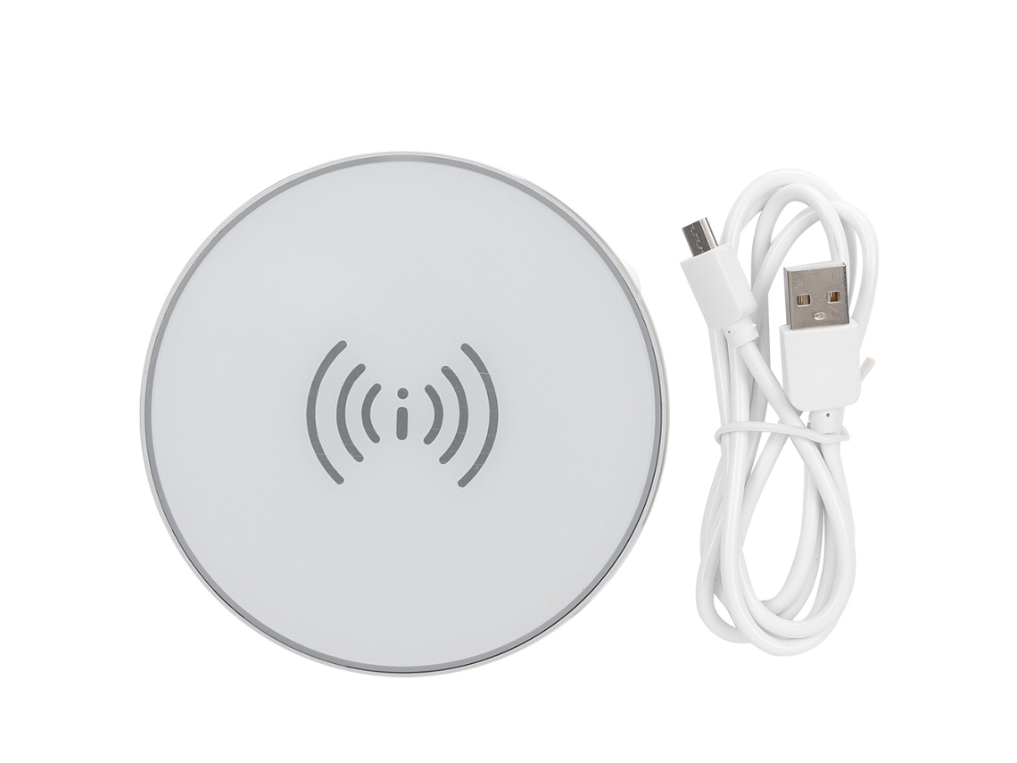 Cargador Inalámbrico (carga Rápida De 10w Carga Inalámbrica Qi) Cargador Inalámbrico K2 (blanco)
