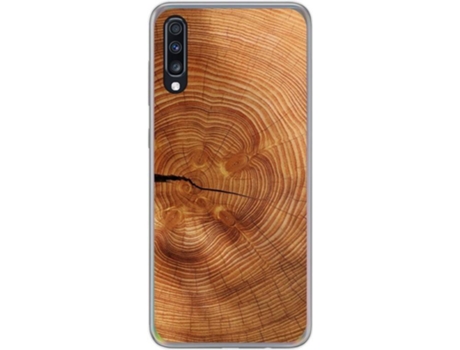 Carcasa Samsung Galaxy A70 TUMUNDOSMARTPHONE Madera 04 Multicolor