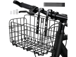 Cesta para bicicleta, accesorio grande para bicicletas plegables, soporte para cesta de manillar, Dia Vayotoy