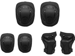 Conjunto 6 Rodilleras para Niños ANSELF Negras