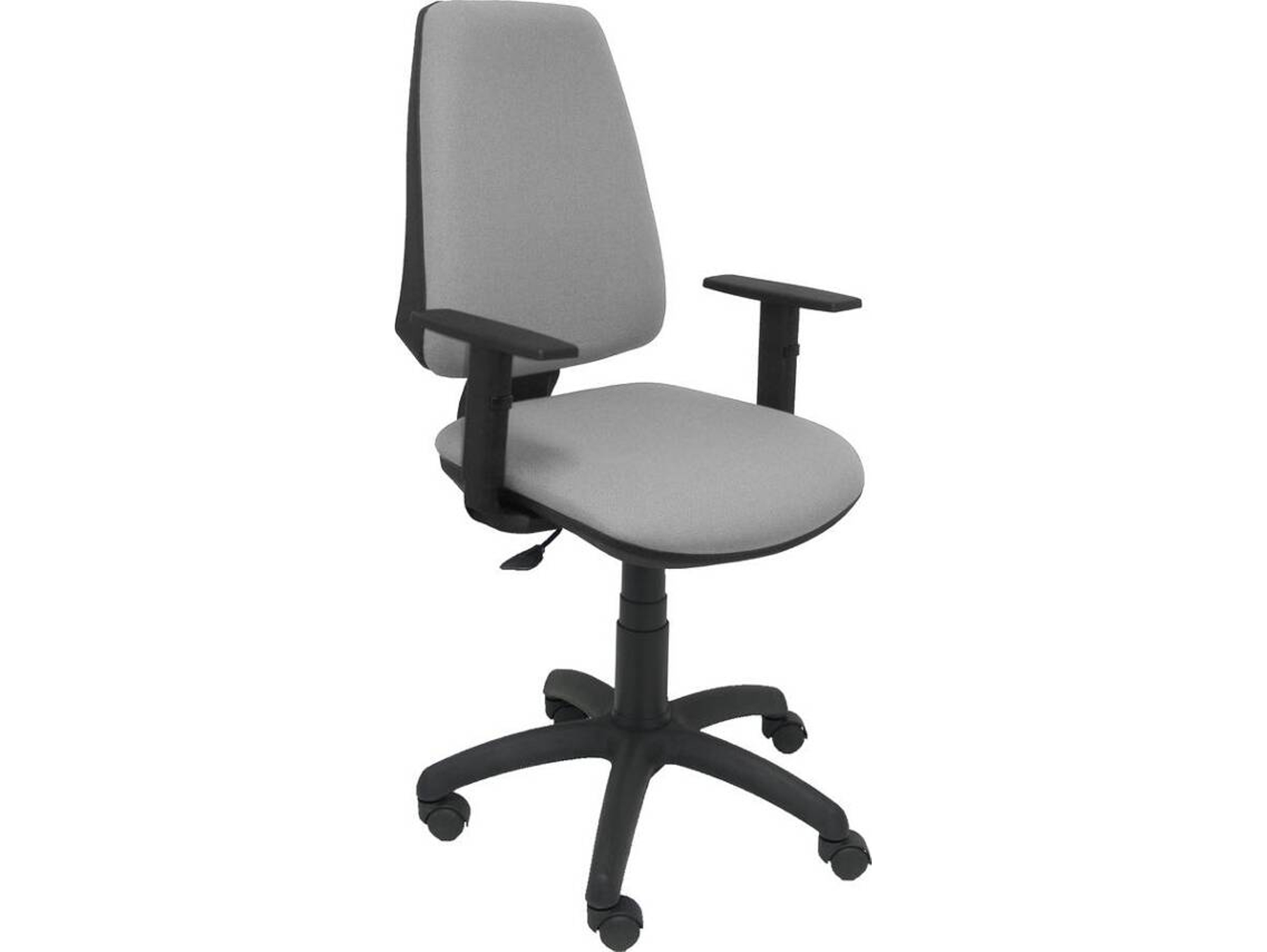Silla de Escritorio Operativa PYC Elche CP Gris BA (Brazos Ajustables - Tejido)