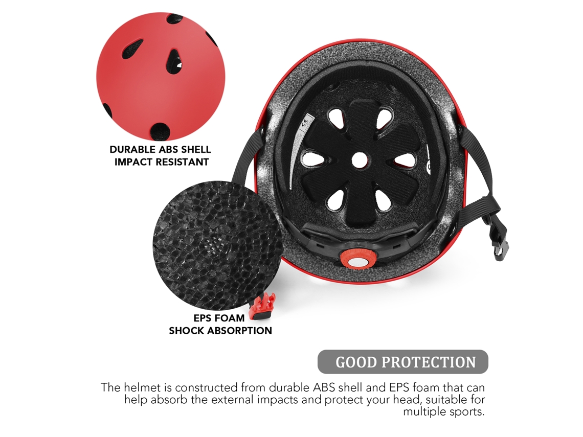 Casco De Seguridad Multideporte Para Niños, Adolescentes Y Adultos: Ciclismo, Patinaje, Monopatín Y Patinete.
