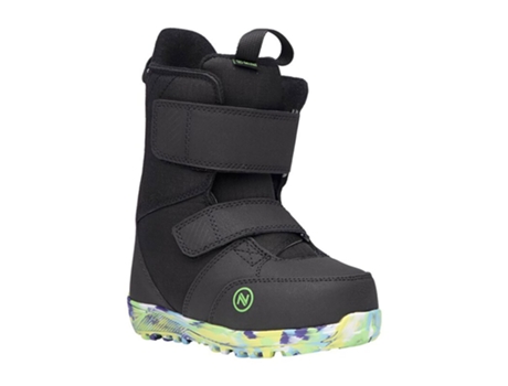 Botas NIDECKER Botas De Snowboard Juvenis Bts Micron Mini Preto 18.0-19.0