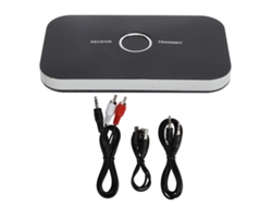 Adaptador Bluetooth 5.0 2 Em 1 Receptor Transmissor Áudio Sem Fio Para Tv Computador Aux 3.5mm