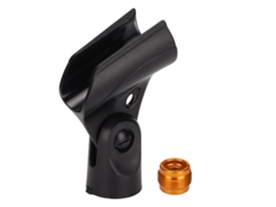 Clip De Micrófono Universal Jd-11. Soporte Resistente Para Clip De Micrófono Con Adaptador De Cobre Macho De 5 8 Pulg.