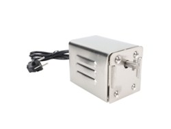 Motor de parrilla eléctrica de 15 W, 110 lb de capacidad de carga y rotación automática para asador de cerdo, pollo y cabra, enchufe UE de 220 V