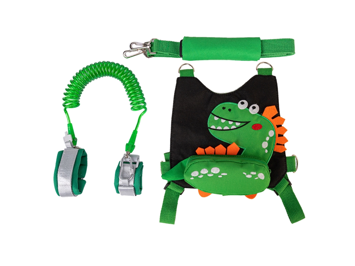 Arnés De Seguridad Ajustable Para Niños Con Cuerda De Tracción Y Brazalete De Ayuda Al Caminar