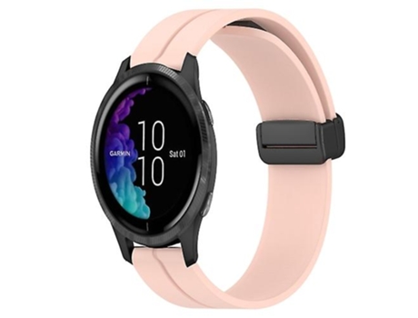 Correa Smartwatch Para Garmin Venu 20Mm Rosa VENISYMLIS