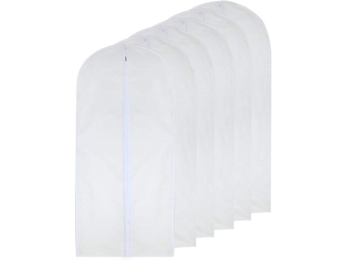 2026-bolsa Para Ropa Transparente 60x120cm Impermeable A Polvo Y Polillas Con Cremallera Resistente Y Transpirable Para Trajes Y Chaquetas