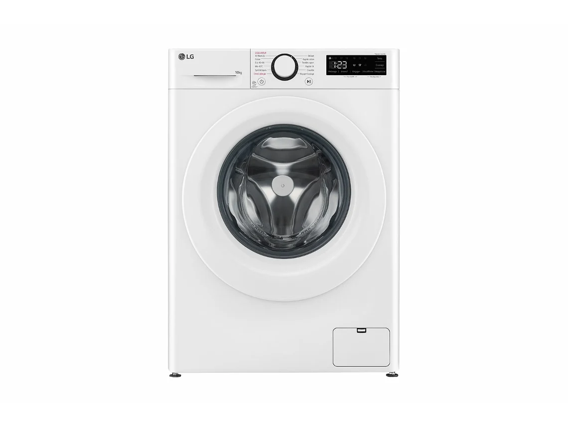 Lavadora LG F14R33WHS de carga frontal, 10 kg, 1360 rpm, blanca