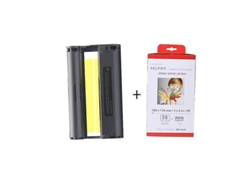 Cinta De Tinta De Color De 6 Pulgadas Compatible Con Canon Selphy Cp800 Cp810 Cp900 Cp1200 Cp1300