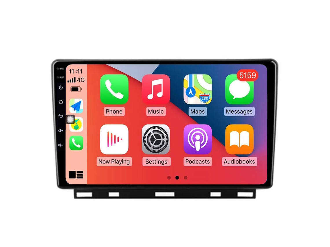 Coche Radio Android Auto Autoradio 8GB RAM 128G ROM CarPlay Navegación GPS Pantalla Táctil RoverOne para Renault Clio 5 Lutecia 2019 - 2021