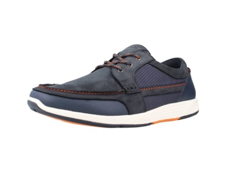 Zapatos de Hombre CLARKS Alt Sail West Piel Azul (43)