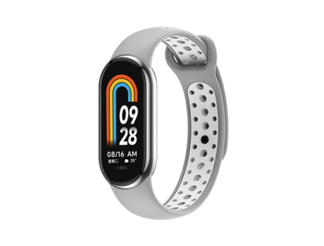 Reemplazo de Correa de Reloj Tpu para Xiaomi Mi 8 Band Blanca