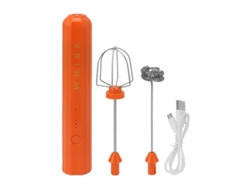 Batidor eléctrico inalámbrico (naranja)