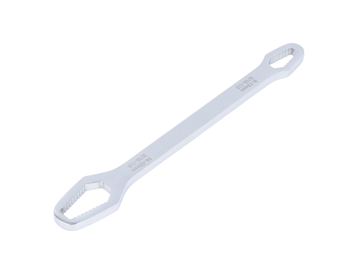 Llave De 8-22mm De Doble Extremo Universal Multifuncional Para Mantenimiento Y Reparación Plata