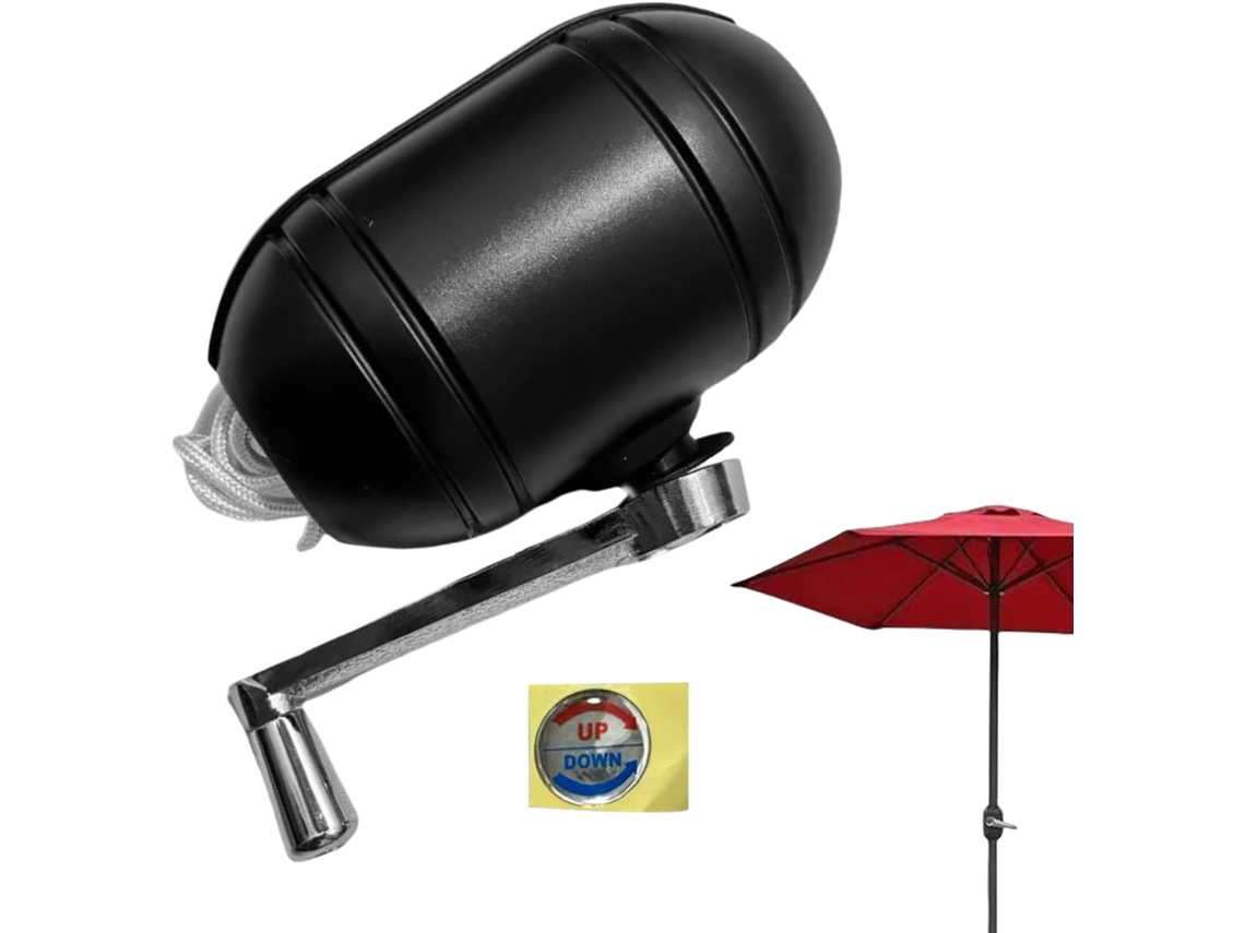 Accesorios Para Muebles De Patio: Sombrilla, Componentes Compactos Para Sombrillas - Soporte Central Curvado A Mano