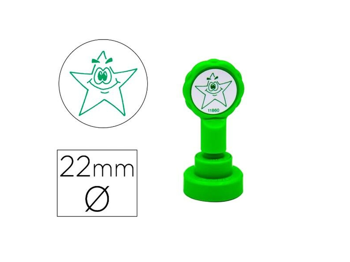 Sello ARTLINE 11860 Verde Ø 22 mm