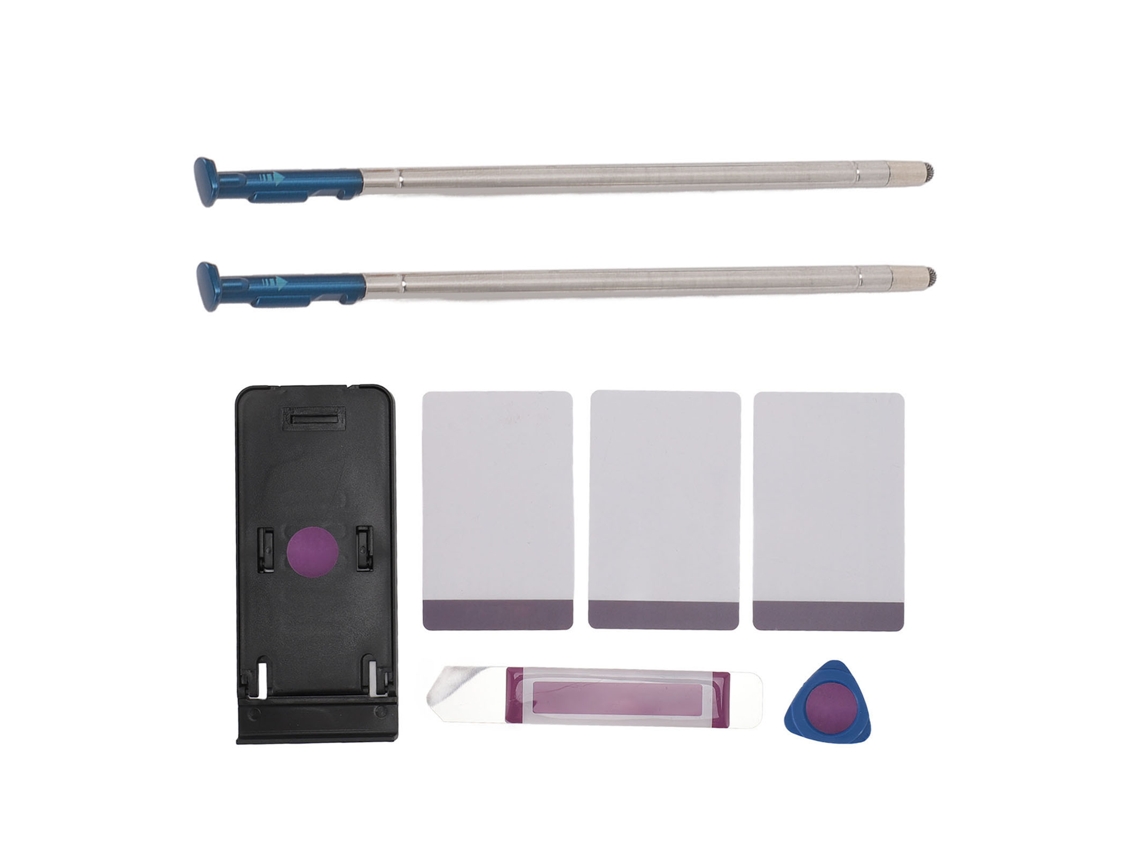 2pcs Caneta De Tela Para Stylo 4 Q710 Smartphones Com Ferramentas Para Escrever E Desenhar Azul