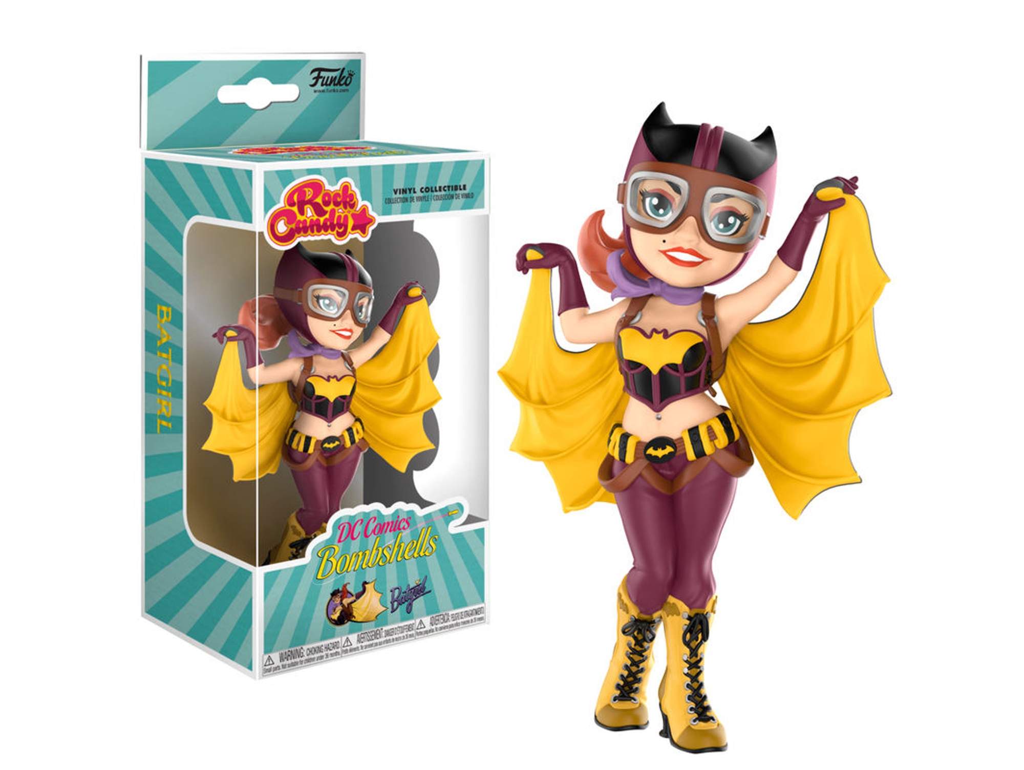 Figura FUNKO Pop! Figura Rock Candy DC Bombshells Batgirl