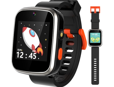 Smartwatch OHPA W11X pretoIdade Mínima: 5 Anos