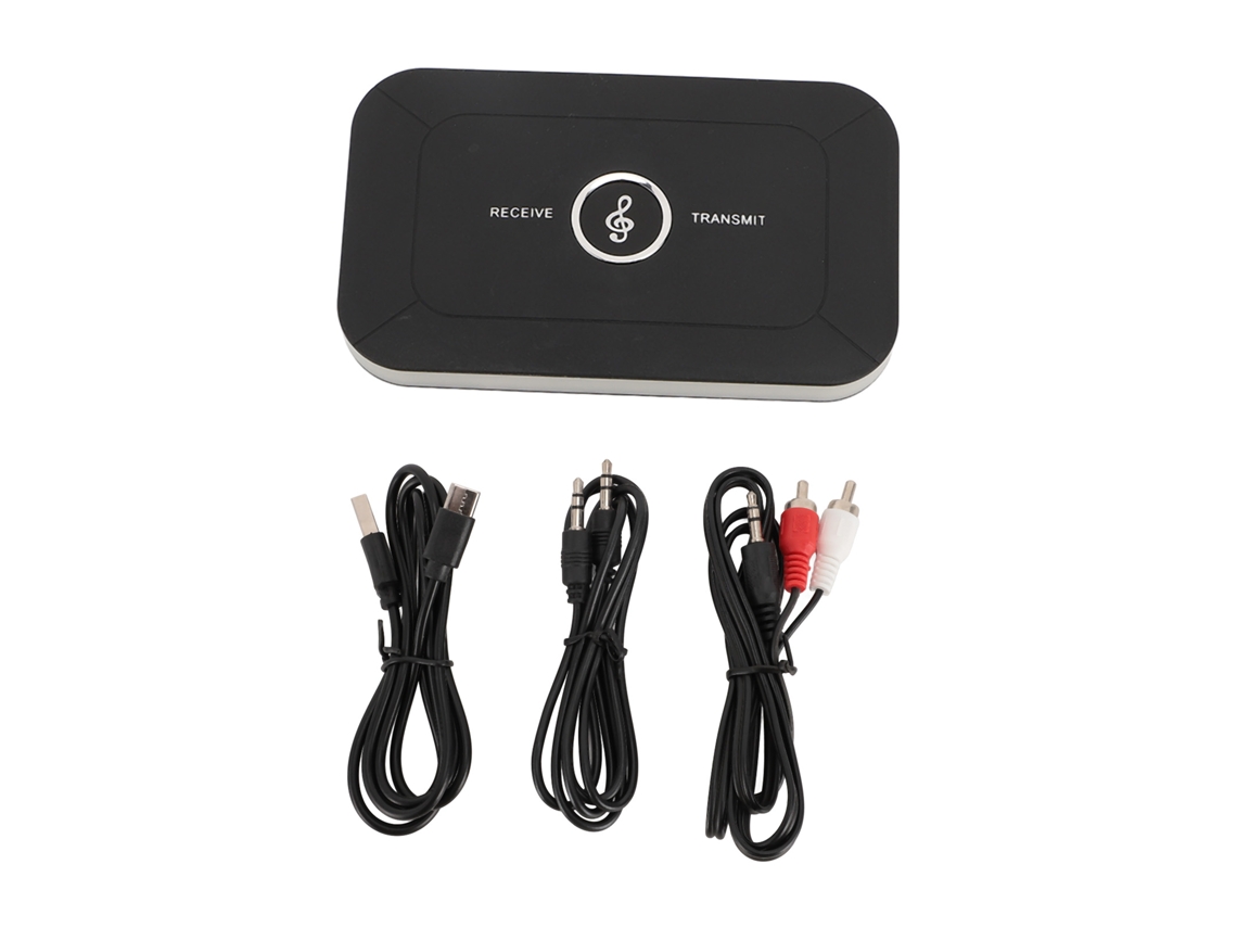 Adaptador Transmisor/receptor Bluetooth 5.0 2 En 1 Con Interfaz Hifi De 3,5 Mm Y Cancelación Activa De Ruido (anc).