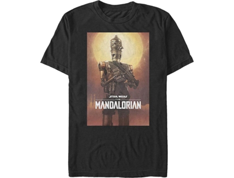 Camiseta ROCKINSTONE IG-11 The Mandalorian Star Wars (M)