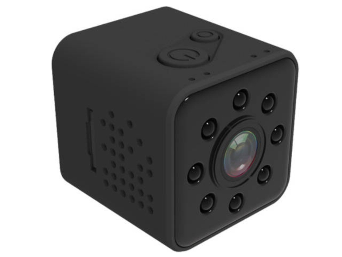Mini cámara wifi Full HD 1080p, impermeable, visión nocturna, Yizhood (negra)