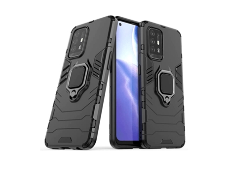 Funda Proteção Militar para Oppo Oppo Reno5 Z GIFT4ME Negro