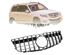 Rejilla superior, flujo de aire mejorado, reemplazo directo, plástico ABS, compatible con GLK X204 OEM (2008-2012)