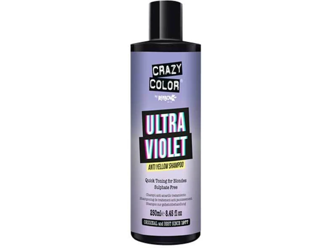 Champú CRAZY COLOR Ultra Violet Anti-Yellow (250 ml)
