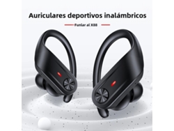 Auriculares Inalámbricos Bluetooth V5.3, Resistentes Al Agua, Micrófono Con Cancelación De Ruido, Batería De 80 Horas De Duración