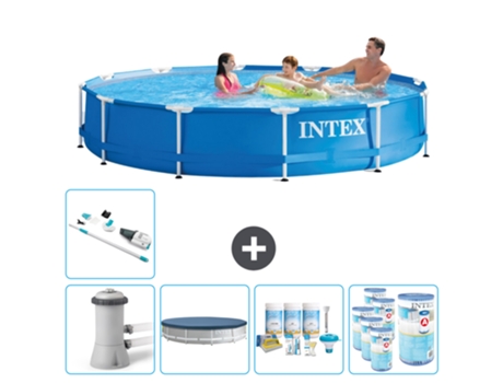 Piscina Tubular INTEX 28212GN-CB19 (6503 L - 366x76cm)